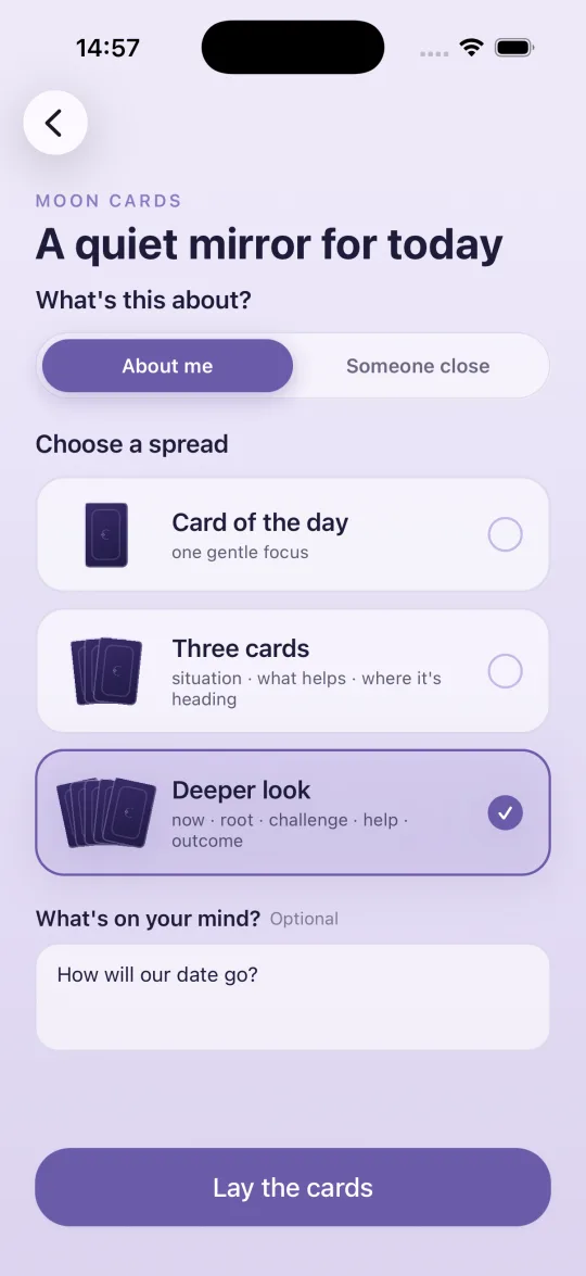 Moon Cards