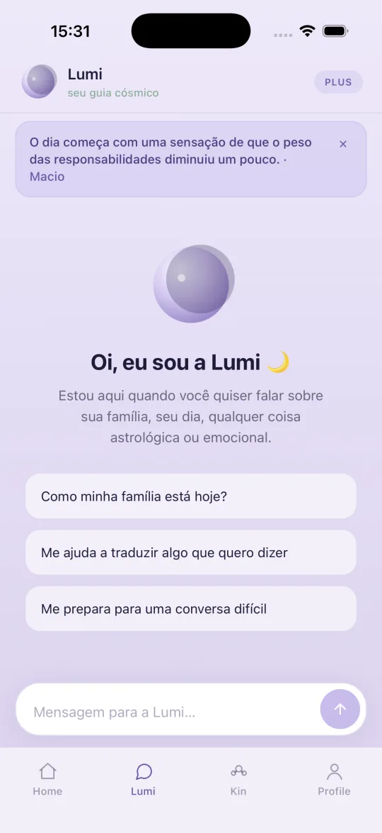 Lumi, seu guia