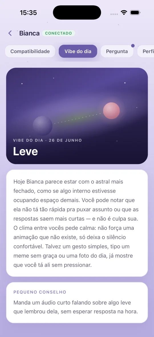 Vibe do dia